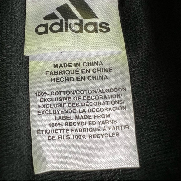 Adidas Black Shorts with White Stripes size M NWT boys - Picture 3 of 5